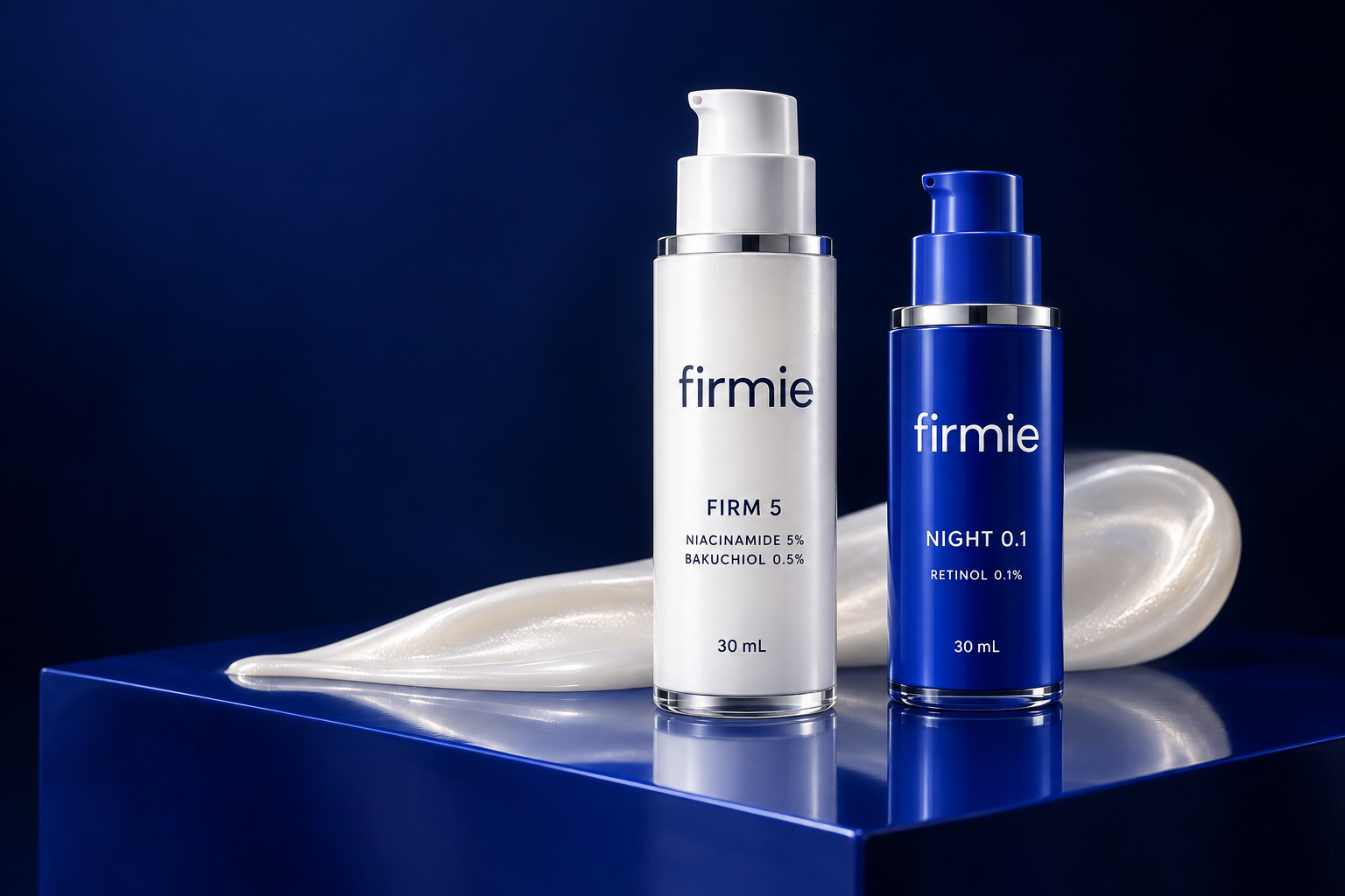 Packaging design concept for Firmie FIRM 5 and NIGHT 0.1, in development